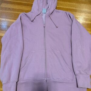 TNA Mauve Cozy Fleece Hoodie